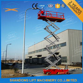 Hydraulic Auto Self Propelled Elevating Work Platforms with LED Battery Condition Indicator