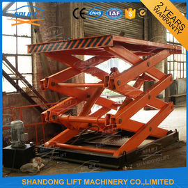1 ton 3.3 m CE Electric Hydraulic Scissor Lift Platform for Material Handling
