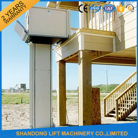 स्वचालित / स्टेशनरी व्हीलचेयर प्लेटफार्म लिफ्ट एल्यूमीनियम मिश्र धातु पाउडर कोटिंग सामग्री के साथ